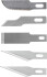 Blade Til Kniv 1 - 5 Stk - 20014 - Excel