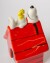 Blogo - Figur - Snoopy Cuccia - Rød - Small