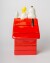 Blogo - Snoopy Figur - Rød - Big