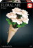 Educa - Floral Art Handcraft Kit - Papirblomster Diy - 6 Hvide Roser