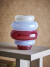 Bloomingville - Annhelene Vase - Multifarvet - Glas - H 24 Cm