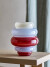 Bloomingville - Annhelene Vase - Multifarvet - Glas - H 24 Cm