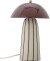 Bloomingville - Arvid Bordlampe - H 32 Cm - Stentøj Keramik - Rød