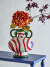 Bloomingville - Betiva Vase - Multifarvet - Stentøj Keramik