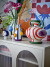 Bloomingville - Betiva Vase - Multifarvet - Stentøj Keramik