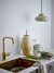 Bloomingville - Bubble Pendel Lampe - Grøn - Metal - E14