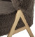 Bloomingville - Camino Loungestol - Indendørs - Brun - Gummitræ