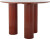 Bloomingville - Della Spisebord - Rød - 110 Cm - Mdf Træ
