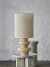 Bloomingville - Fabiola Bordlampe - Natur - Glas - H 51 Cm