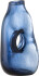 Bloomingville - Harri Vase - Blå - Glas - H 30 Cm