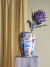 Bloomingville - Horus Vase - Orange - Stentøj Keramik - H 32 Cm