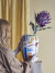 Bloomingville - Horus Vase - Orange - Stentøj Keramik - H 32 Cm