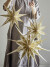 Bloomingville - Ilo Julestjerner - Papir - Hvid - Fscmix - 3 Stk