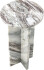 Bloomingville - Jasmia Sidebord - 30X55 Cm - Natur - Marmor