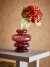 Bloomingville - Kayn Vase - Glas - Lilla - H 19 5 Cm