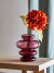 Bloomingville - Kayn Vase - Glas - Lilla - H 19 5 Cm