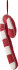 Bloomingville - Kunai Juleornament - Stok - Rød - Polyester