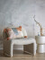 Bloomingville - Lanzo Pude - Orange - Bomuld - 50X35 Cm