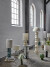Bloomingville - Lio Bordlampe - Sort - Stentøj Keramik - H 53 Cm