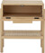 Bloomingville Sidebord - Manon - Fyrretræ - 49X54X35 6 Cm