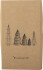 Bloomingville - Milan Papir Juletræer - Brun - Fscmix - 5 Stk