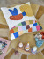 Bloomingville Mini - Pude - Colorine - Bomuld - 45X45 Cm