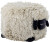 Bloomingville Mini - Dolly Puf - Får - Hvid - Uld