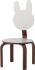 Bloomingville Mini - Liova Børnestol - Kanin - Multifarvet - Mdf