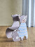 Bloomingville Mini - Mille Børnestol - Kat - Multifarvet - Mdf