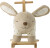 Bloomingville Mini - Villja Gyngehest - Kanin - Polyester