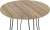Bloomingville - Molito Spisebord - Rundt - Natur - Ø 90 Cm - Teak Træ