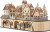 Bloomingville - Norwich Julelandskab Med Lys - Natur - Krydsfiner