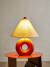 Bloomingville - Panja Bordlampe - Rød - H 42 Cm - Keramik