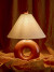 Bloomingville - Panja Bordlampe - Rød - H 42 Cm - Keramik