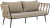 Bloomingville - Pavone Sofa - Brun - Metal - Havesofa - Flet
