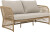 Bloomingville - Penzano Sofa - Natur - Polyrattan - Havesofa - Flet