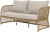 Bloomingville - Penzano Sofa - Natur - Polyrattan - Havesofa - Flet