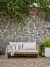 Bloomingville - Penzano Sofa - Natur - Polyrattan - Havesofa - Flet