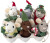 Bloomingville - Peo Juleornamenter - Mus - Grøn - Uld - 6 Stk