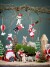 Bloomingville - Peo Juleornamenter - Mus - Multifarvet - Uld - 2 Stk
