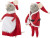 Bloomingville - Peo Ornament Julefigur Sæt - Rød - Uld - 2 Stk