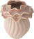 Bloomingville - Petalia Vase - Rosa - Stentøj Keramik - H 17 Cm