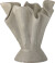 Bloomingville - Plier Vase - Natur - Stentøj Keramik - H 30 5 Cm