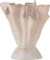 Bloomingville - Plier Vase - Rosa - Stentøj Keramik - H 29 Cm