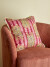 Bloomingville - Poirino Pude - Pink - Bomuld - 45X45 Cm