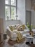 Bloomingville - Pratello Plaid - Gul - Bomuld - 160X130 Cm