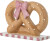 Bloomingville - Pretzie Julestage - Kringle - Brun - Keramik