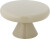 Bloomingville - Ricko Sofabord - Rundt Ø 60 Cm - Natur - Metal