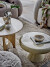 Bloomingville - Ricko Sofabord - Rundt Ø 60 Cm - Natur - Metal