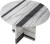 Bloomingville - Rosito Sofabord - Hvid - Marmor - Rundt - 41 Cm